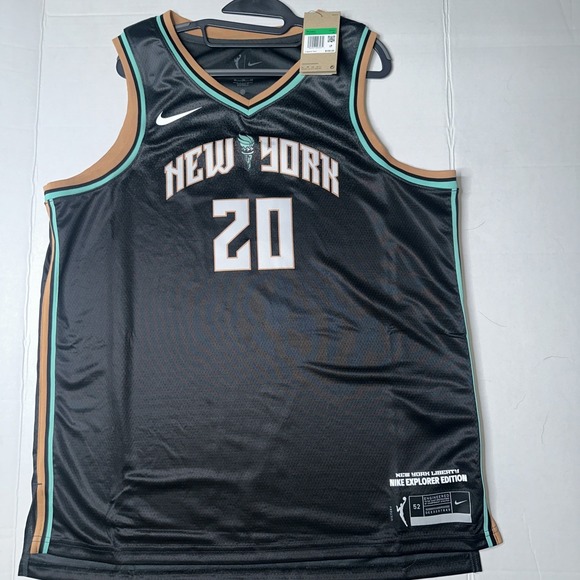 Nike New York Liberty Sabrina Ionescu #20 Jersey Women's XL (52) NWT WNBA - Picture 6 of 7
